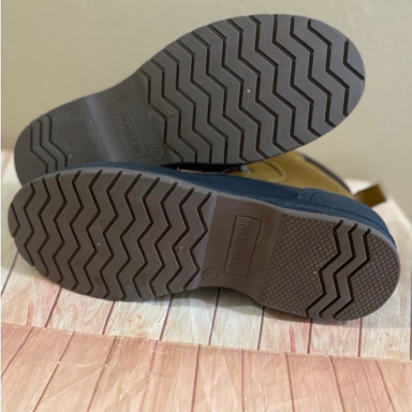 MAGELLAN BROWN BLACK OUTDOOR BOOTS HIKING HUNTING RUGGED RUBBER SOLE  DUCK NEW 8 - Picture 4 of 7